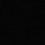 Polyester Stretch Linen-Look Fabric, 215 gsm, 160 cm — Black — photo 1