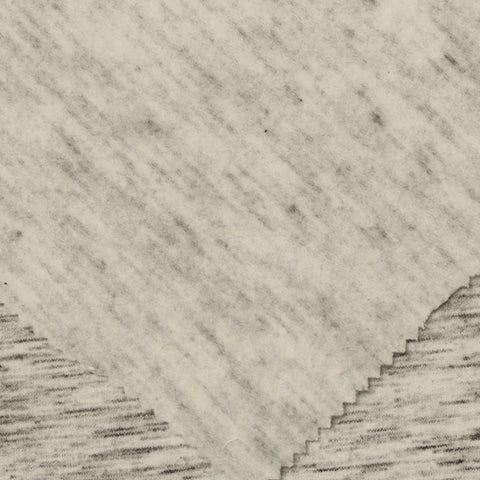 Brushed Polyester Viscose Stretch French Terry Fabric, 245 gsm, 160 cm — Grey