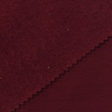 Brushed Polyester Viscose Stretch French Terry Fabric, 230 gsm, 165 cm — Red — photo 1