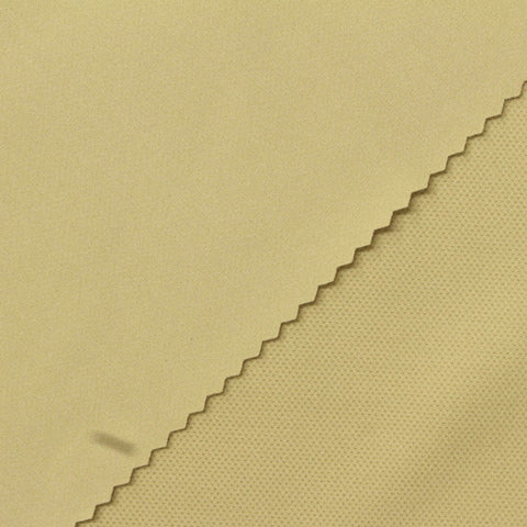 Nylon Stretch Interlock Knit Fabric, 300 gsm, 135 cm — Khaki