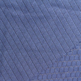 Blue Small-Square Jacquard, Polyester — photo 1