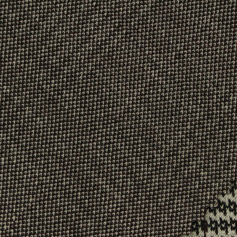 Black Houndstooth Jacquard, Poly-Viscose, 246 gsm