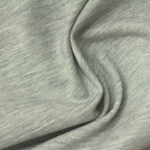 Light Grey Marl Ponte Knit, Poly-Nylon
