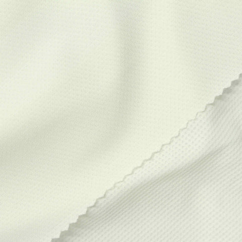 Nylon Stretch Warp Knit Fabric, 170 gsm, 165 cm — White