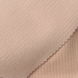Cotton Polyester Stretch Rib Knit Fabric, 270 gsm, 170 cm — Beige — photo 1