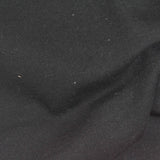 Polyester Cotton Scuba Knit Fabric, 250 gsm, 155 cm — Black — photo 1