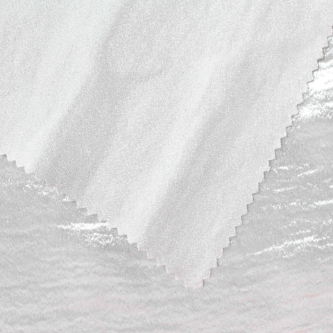 100% Polyester Woven Fabric, 166 gsm, 142 cm — White