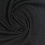 Polyester Viscose Stretch Jersey Knit Fabric, 200 gsm, 160 cm — Black, ref EF-268784 — photo 1