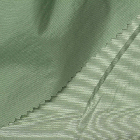 Striped Nylon Woven Fabric, 41 gsm, 143 cm — Green