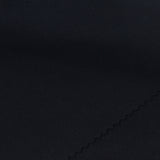 Viscose Nylon Stretch Ponte Knit Fabric, 380 gsm, 165 cm — Black — photo 1