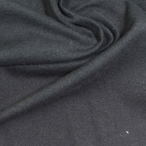 Brushed Polyester Stretch Knit Fabric, 250 gsm, 160 cm — Grey