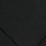 Cotton Stretch Linen-Look Fabric, 220 gsm, 160 cm — Black — photo 1
