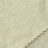 Cream Floral Jacquard, Poly-Cotton, 250 gsm — photo 1