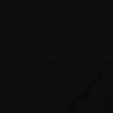 Polyester Stretch Milk Silk Knit Fabric, 320 gsm, 160 cm — Black — photo 1