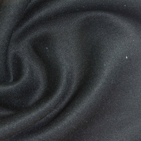 Polyester Cotton Scuba Knit Fabric, 300 gsm — Grey