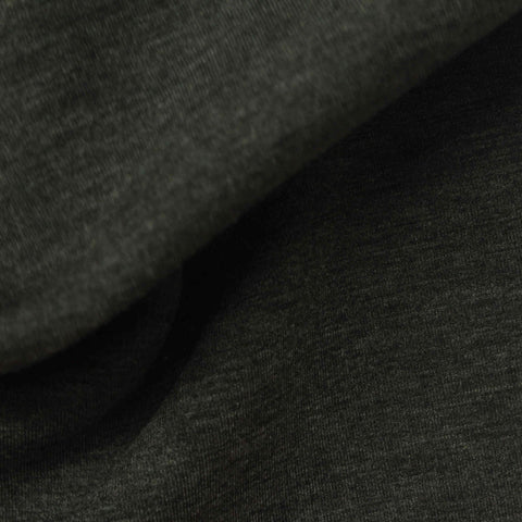 Dark Grey Marl Scuba Knit, Poly-Viscose, 350 gsm