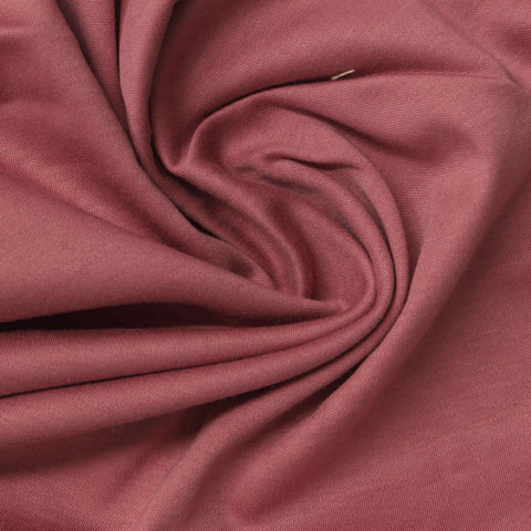 100% Cotton Interlock Knit Fabric, 195 gsm, 150 cm — Pink