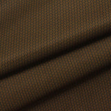 Light Brown Herringbone Twill, Polyester — photo 1