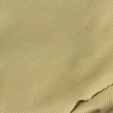 Light Beige Ribbed Knit Corduroy, Polyester