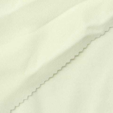 Cotton Polyester Stretch Scuba Knit Fabric, 340 gsm, 175 cm — Beige