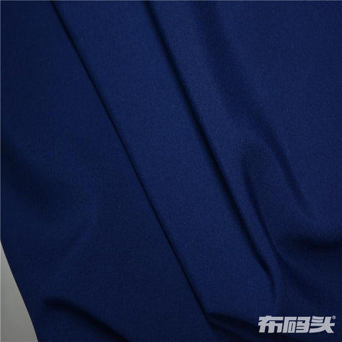 100% Polyester Woven Fabric, 185 gsm — Navy