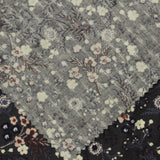 Cream Flowers Jacquard, Cotton-Viscose — photo 1
