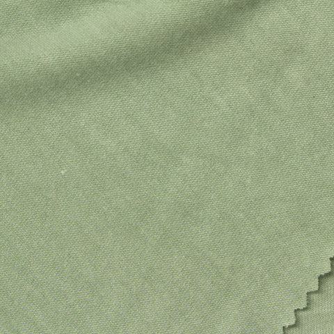 Polyester Viscose Stretch Jersey Knit Fabric, 180 gsm — Green