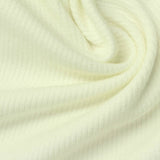 Polyester Acrylic Blend Stretch Waffle Knit Fabric, 315 gsm, 160 cm — Beige — photo 1
