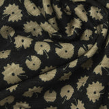 Beige Abstract-Floral Jersey Knit, Cotton-Modal — photo 1