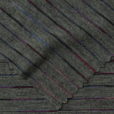 Grey Stripes Knit, Viscose — photo 1