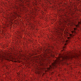 Red Sequins Jersey Knit, Viscose-Poly — photo 1