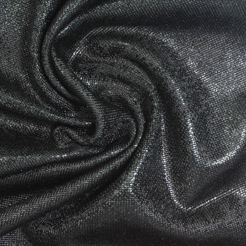 Dark Grey Marl Jersey Knit, Polyester, 220 gsm