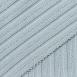Light Blue Textured Rib Knit, Poly-Cotton — photo 1