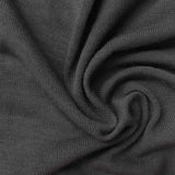 Polyester Stretch Chunky Knit Fabric, 135 gsm, 130 cm — Grey — photo 1