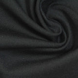 Viscose Nylon Stretch Ponte Knit Fabric, 350 gsm, 160 cm — Black, ref EF-248337 — photo 1