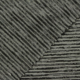 Heathered Grey Horizontal-Stripe Knit, Polyester — photo 1