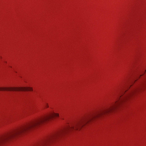 Red Jersey Knit, Nylon-Spandex