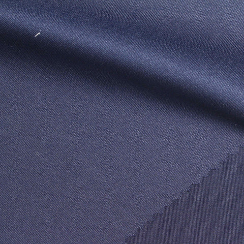 Polyester Stretch Ponte Knit Fabric, 290 gsm, 275 cm — Navy