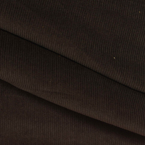 100% Cotton Corduroy Fabric, 200 gsm — Brown