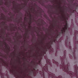 Purple Abstract Chiffon, Polyester — photo 1