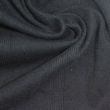 100% Stretch Rib Knit Fabric, 200 gsm, 160 cm — Grey — photo 1