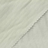 Off-White Tone-on-Tone Rib Knit, Polyester — photo 1