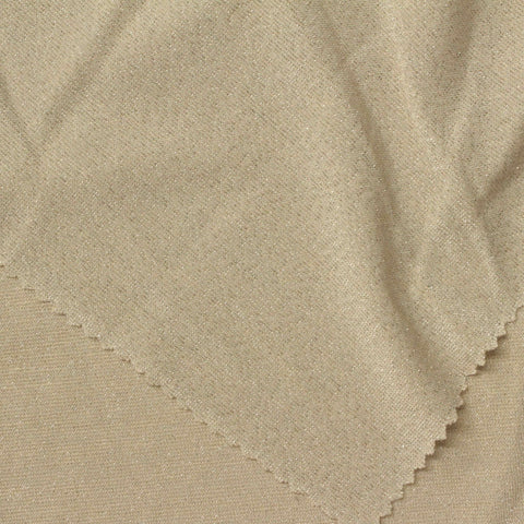 Light Beige Marl Jersey Knit, Viscose-Poly, 170 gsm