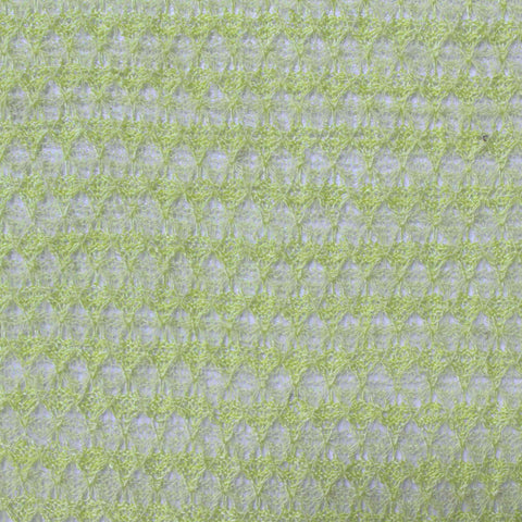 Lime Openwork Chunky Knit, Polyester