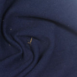 Polyester Stretch Interlock Knit Fabric, 376 gsm, 160 cm — Navy — photo 1