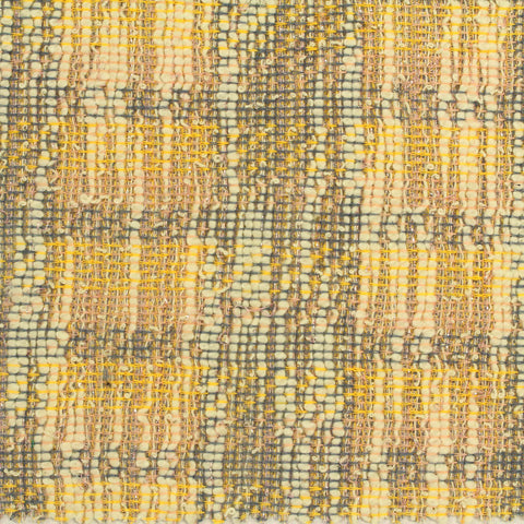Yellow Abstract Jacquard