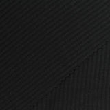 Polyester Viscose Stretch Rib Knit Fabric, 290 gsm, 160 cm — Black — photo 1