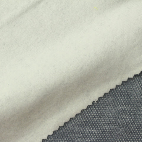 Blue-Grey Marl Knit, Polyester, 290 gsm