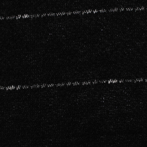 White Horizontal-Stripe Jersey Knit, Viscose, 200 gsm, 180 cm