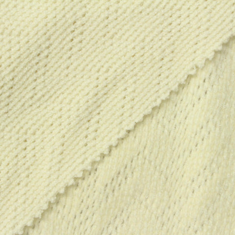 Light Yellow Marl Chenille, Polyester